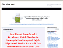 Tablet Screenshot of diethipertensi.com